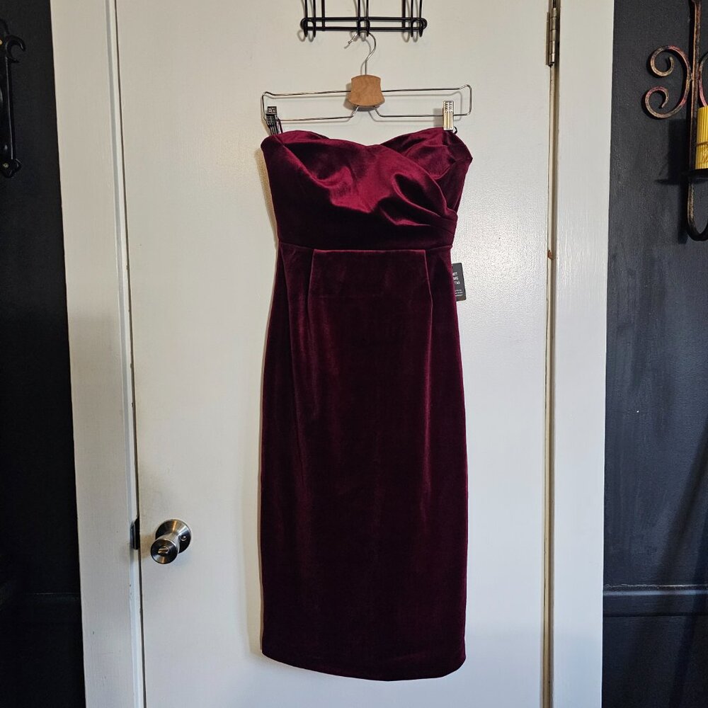 Express - Velvet Cocktail Dress (Sz Small)